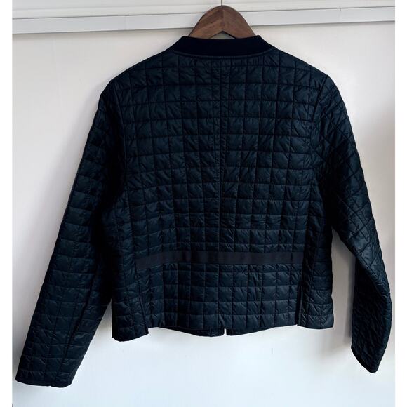Athleta Grandview PrimaLoft Medium Shortie Black Quilted Light Puffer Jacket - Picture 6 of 7